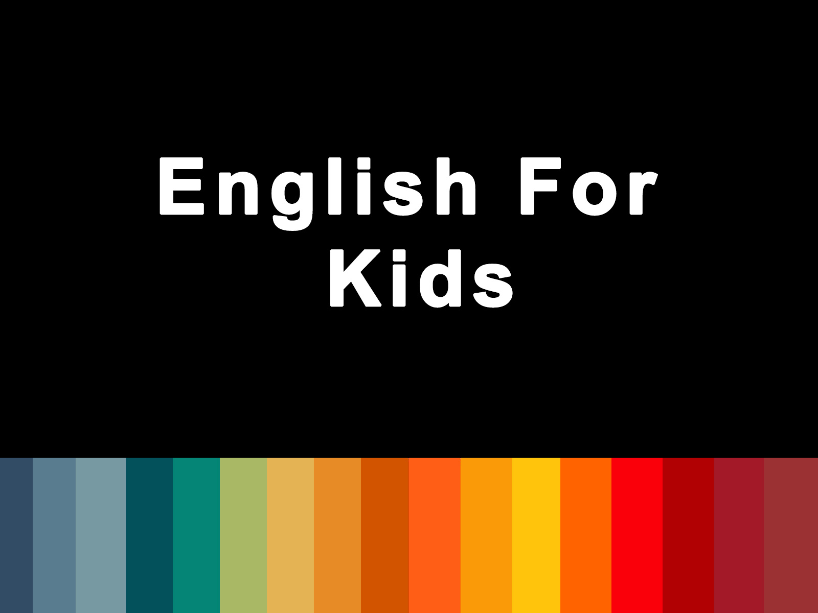 english-for-kids